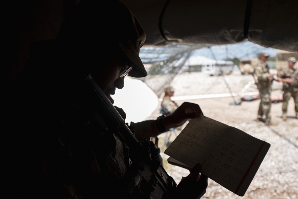 Basic Officer Leadership Course Field Training Exercise