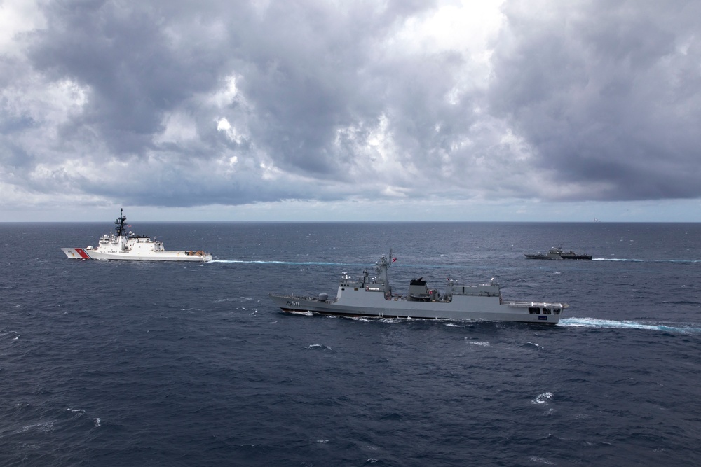 USCGC Munro Conducts Engagement with Thai Maritime Enforcement Command Center