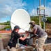 Mobile Emergency Response Support Team Work on Satellite Dish at St. Thomas FEMA Bunker