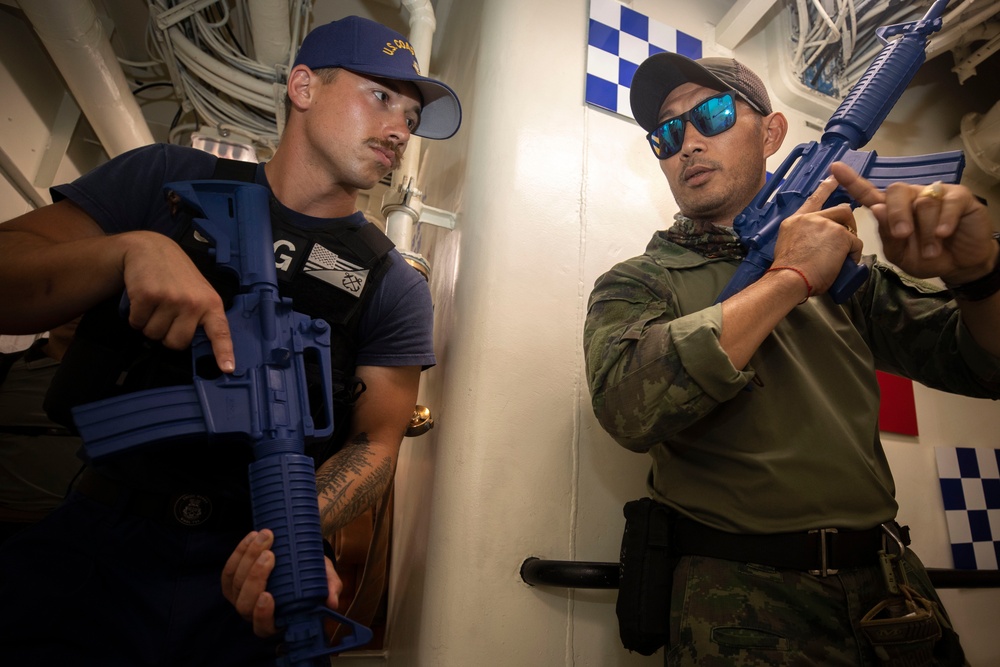 USCGC Munro Conducts Engagement with Thai Maritime Enforcement Command Center