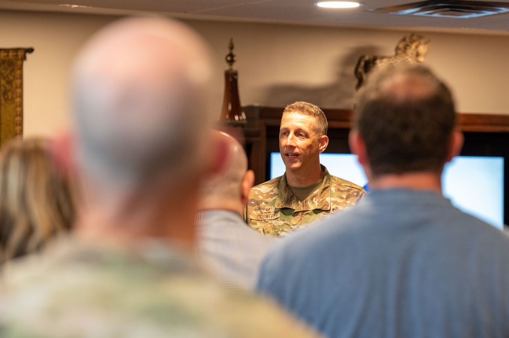 11th Wing Commander host Honorary Commander Social