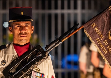 Pacific Marines, French Armed Forces Commemorate Bazeilles Day