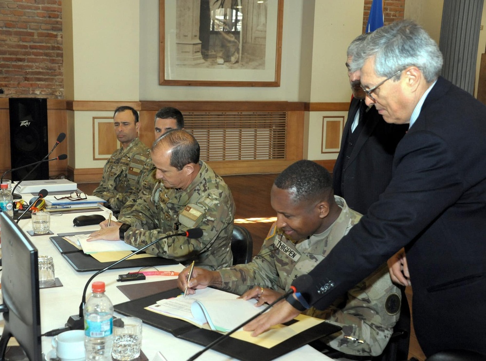 US, Chilean armies host 18th annual bilateral staff talks in Santiago, Chile