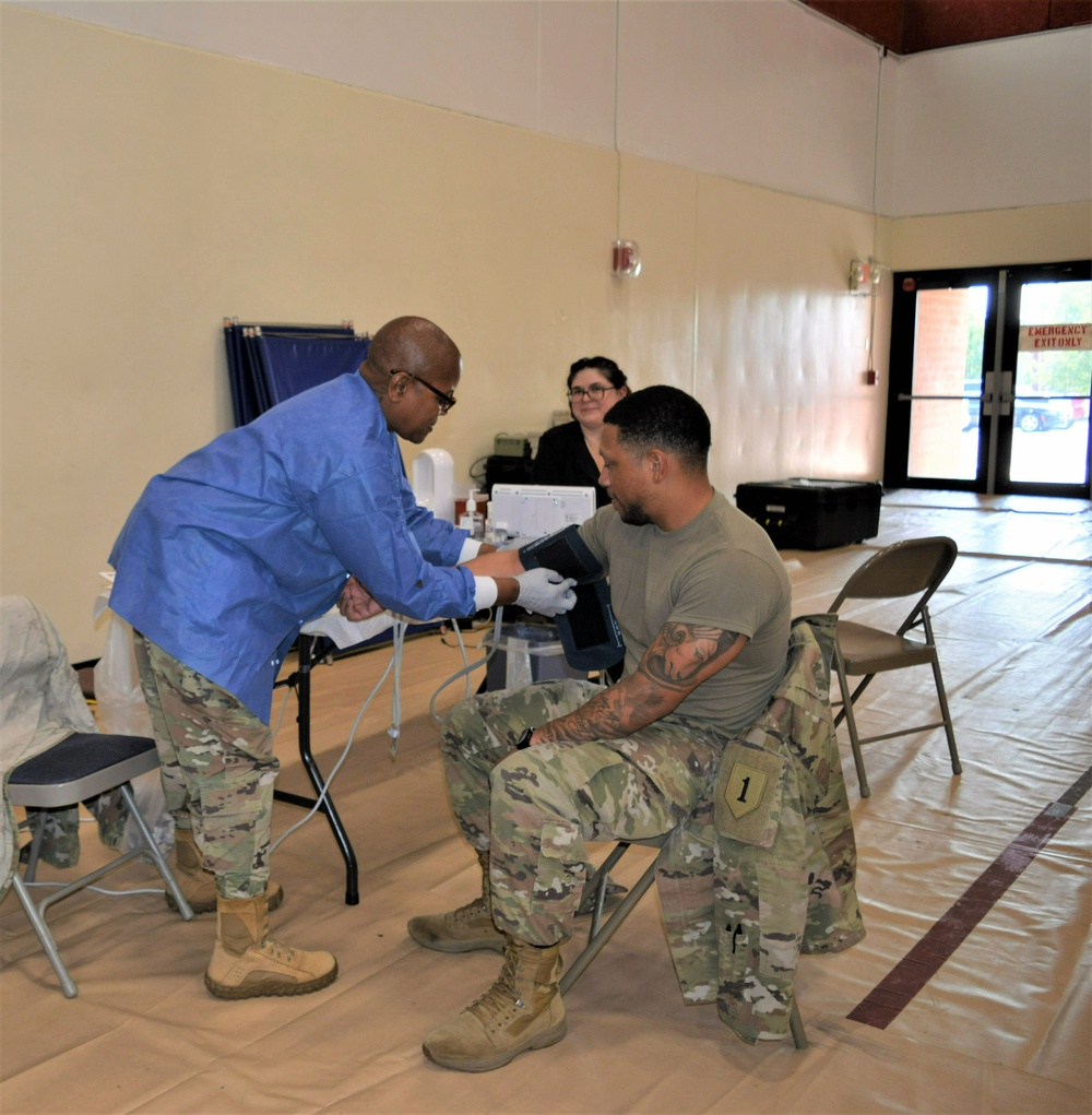 Armed Services Blood Program Blood Drive held at Fort Riley
