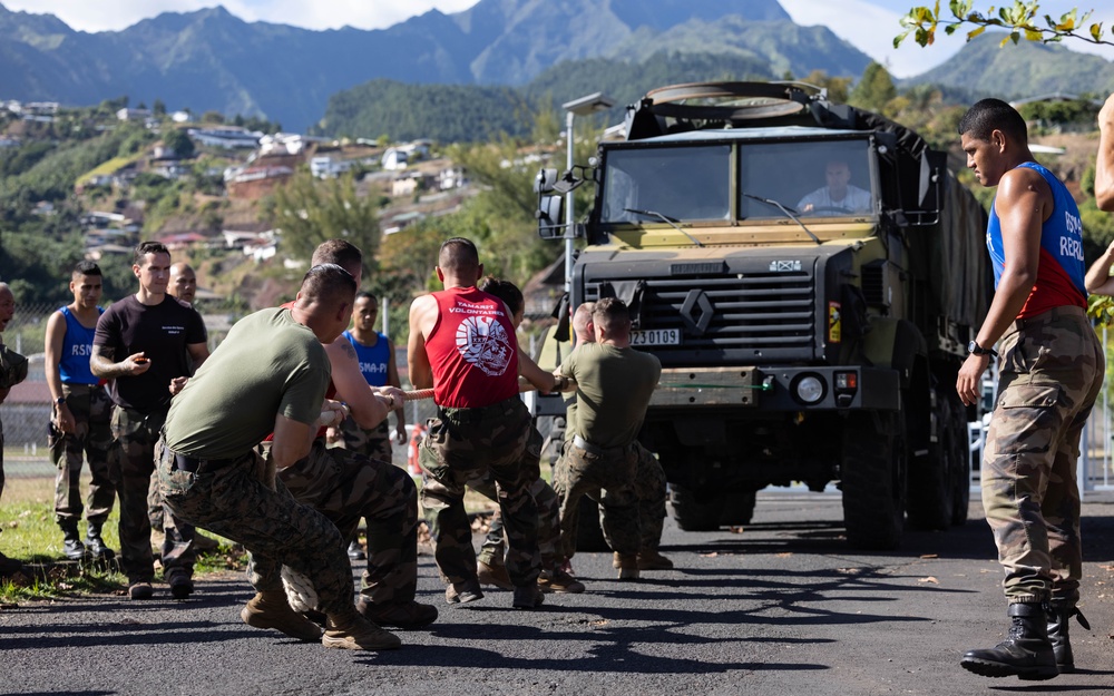 MARFORPAC in Tahiti: Bazeilles Day Field Meet 2023