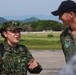 ADLA/ Relámpago 2023: Colombian Sergeant Major of the Combined Command visit