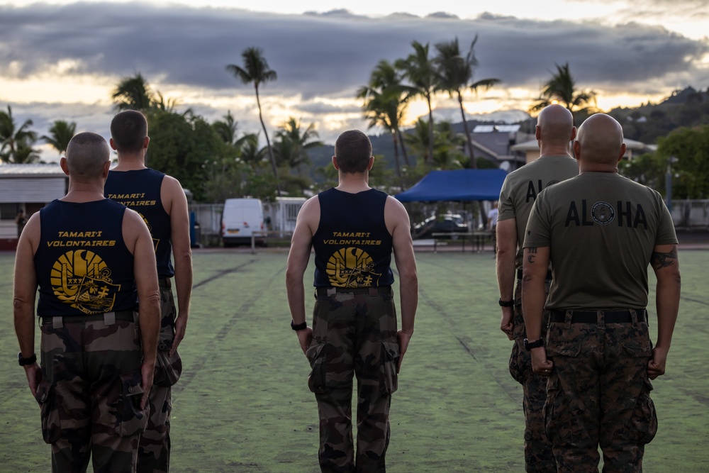 MARFORPAC in Tahiti: Bazeilles Day Field Meet 2023