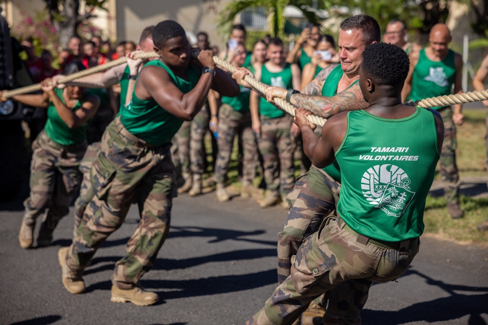 MARFORPAC in Tahiti: Bazeilles Day Field Meet 2023