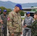 ADLA/ Relámpago 2023: Colombian Sergeant Major of the Combined Command visit