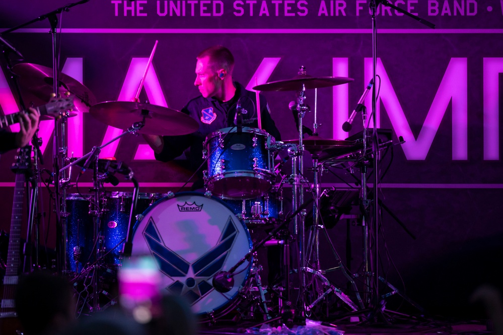 Air Force Band rocks out at summer concert