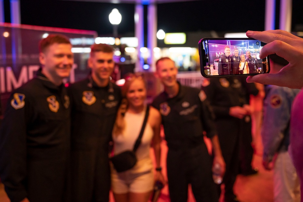Air Force Band rocks out at summer concert