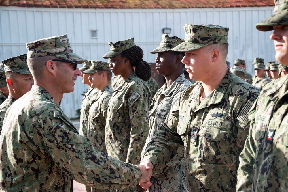 NMCB 133 Takes Command of Camp Mitchell