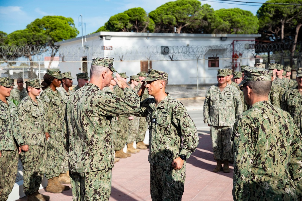 NMCB 133 Takes Command of Camp Mitchell