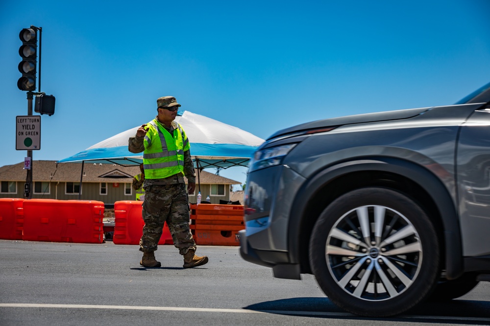 JTF-50's Dedicated Safety Efforts Continue in Lahaina After Wildfire