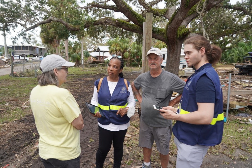 FEMA Disaster Survivor Assistance Teams Aid Hurricane Idalia Survivors