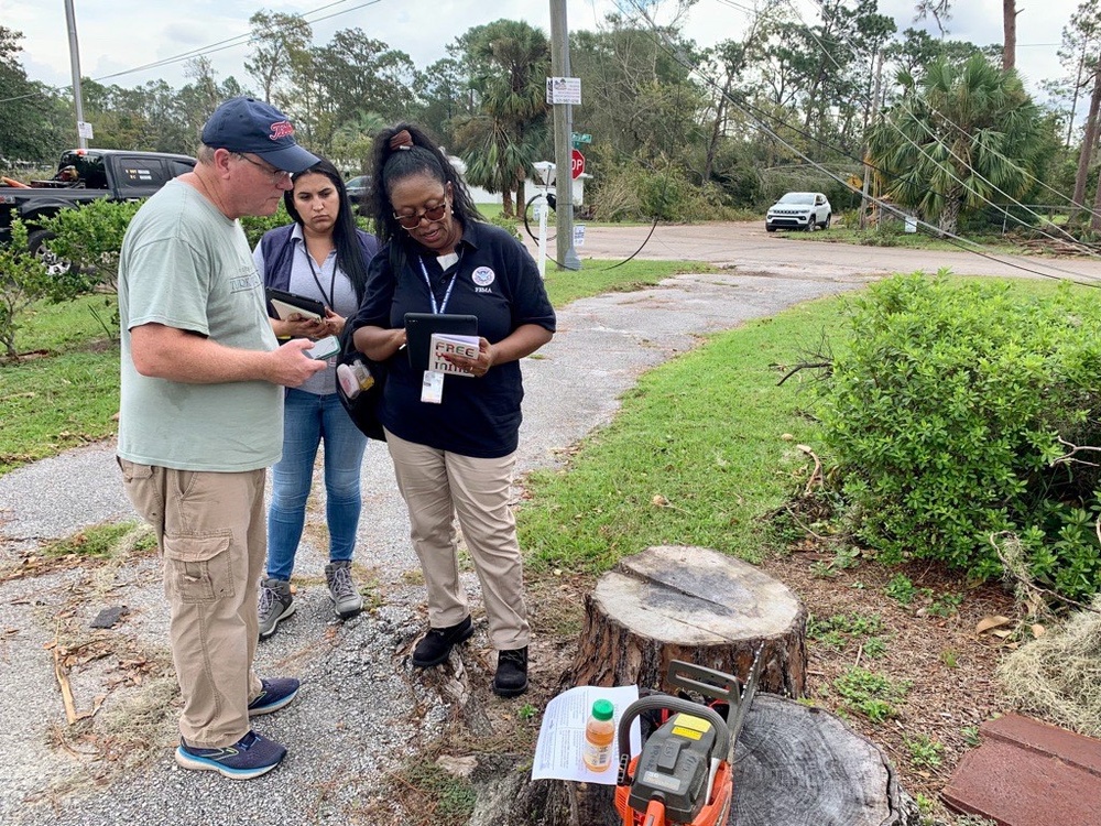 FEMA Disaster Survivor Assistance Teams Aid Hurricane Idalia Survivors