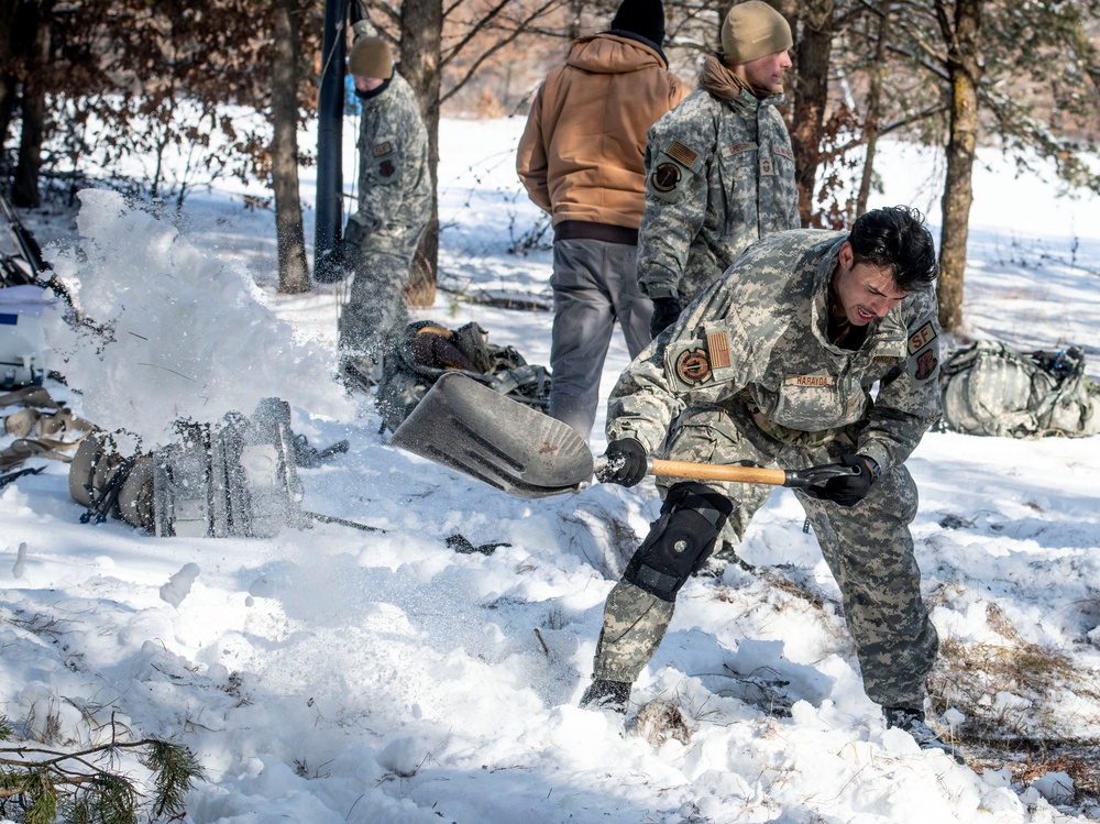 Air Force Cold Weather Training at Fort McCoy