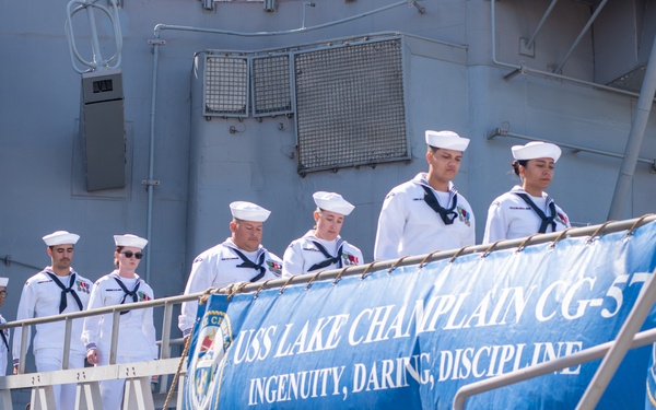 USS Lake Champlain Decommissioning