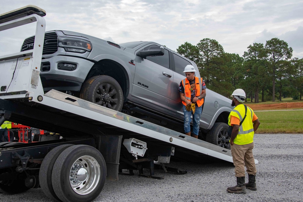 FEMA stages at Maxwell AFB for Hurricane Idalia response