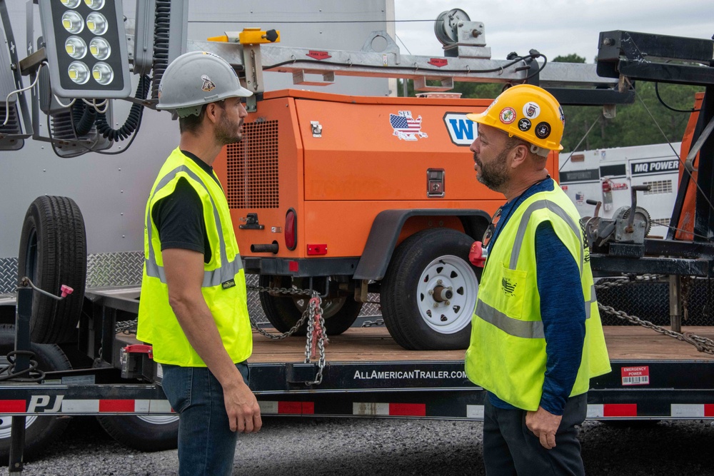 FEMA stages at Maxwell AFB for Hurricane Idalia response