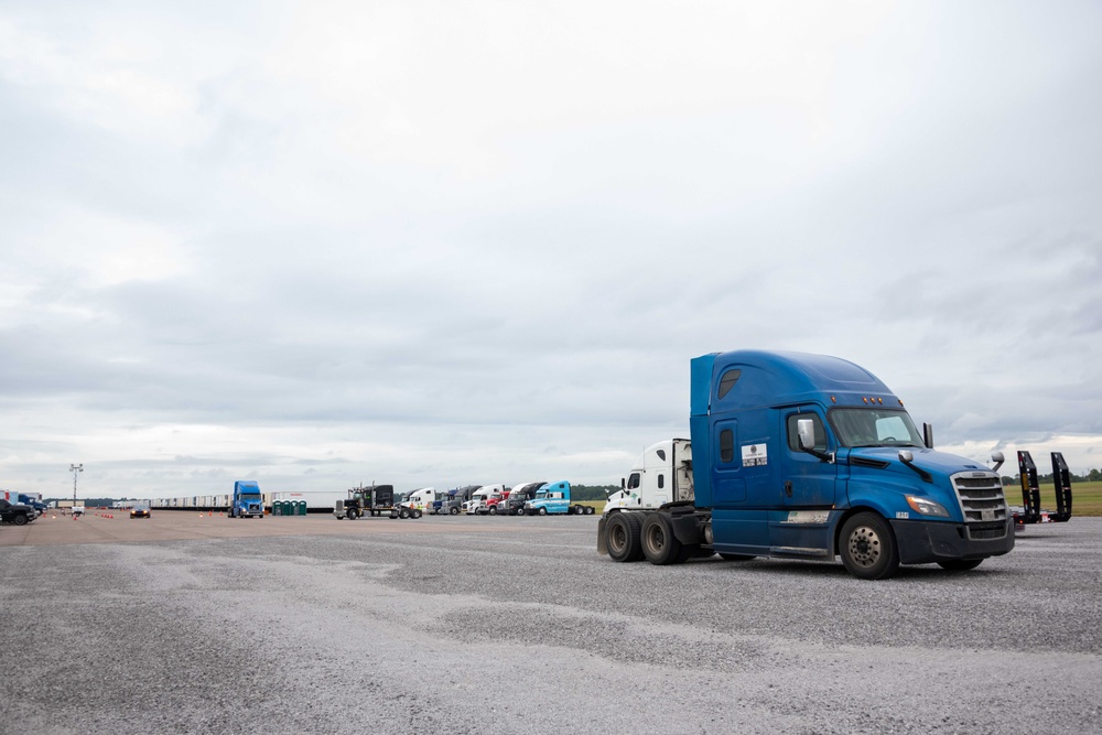 FEMA stages at Maxwell AFB for Hurricane Idalia response