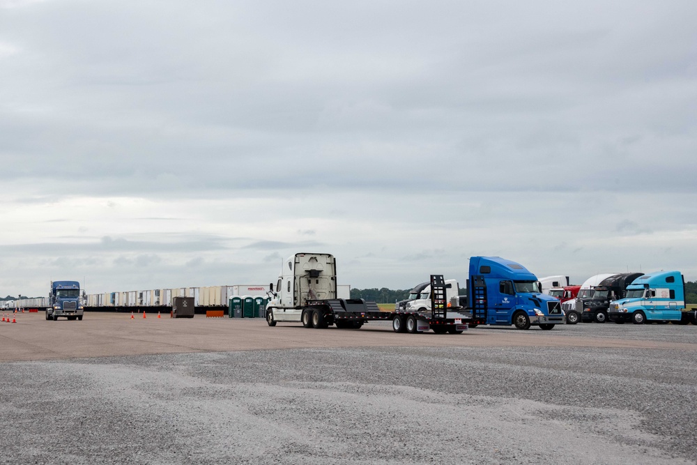 FEMA stages at Maxwell AFB for Hurricane Idalia response