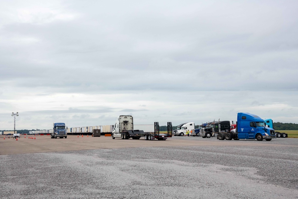 FEMA stages at Maxwell AFB for Hurricane Idalia response