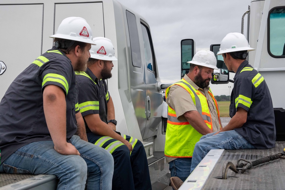 FEMA stages at Maxwell AFB for Hurricane Idalia response