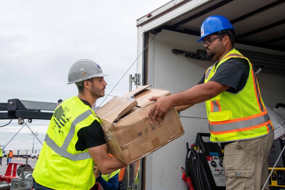 FEMA stages at Maxwell AFB for Hurricane Idalia response