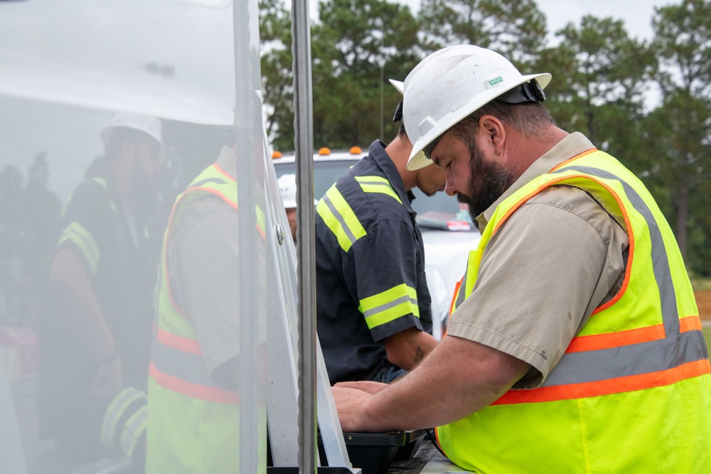 FEMA stages at Maxwell AFB for Hurricane Idalia response