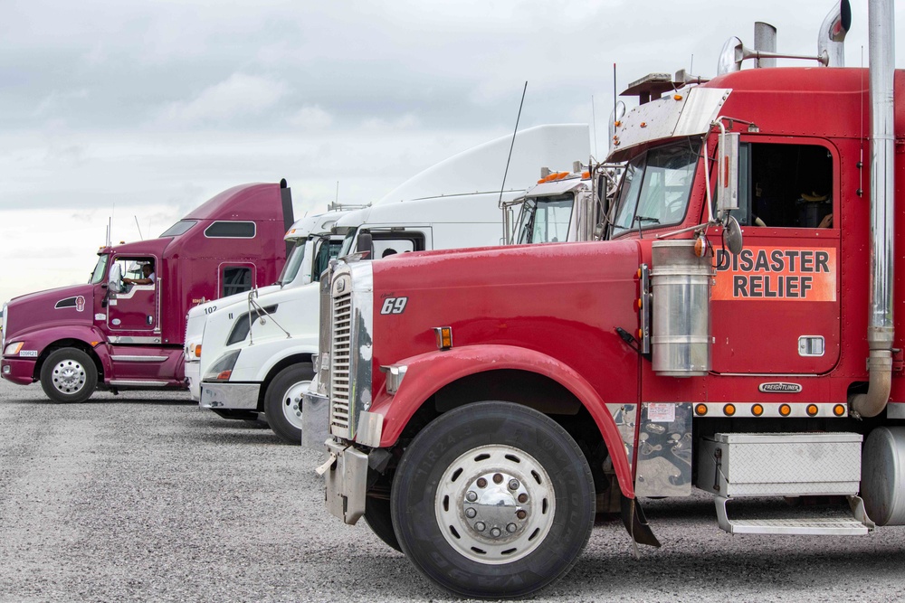 FEMA stages at Maxwell AFB for Hurricane Idalia response