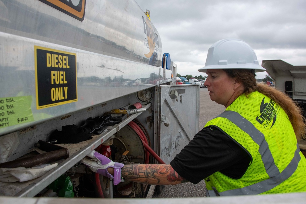 FEMA stages at Maxwell AFB for Hurricane Idalia response