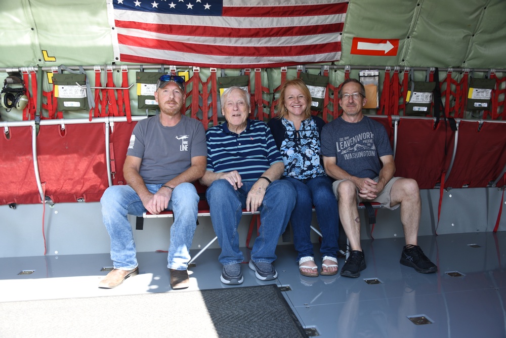 Kanaby Family tours KC-135