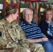 Kanaby talks with Col Morrison