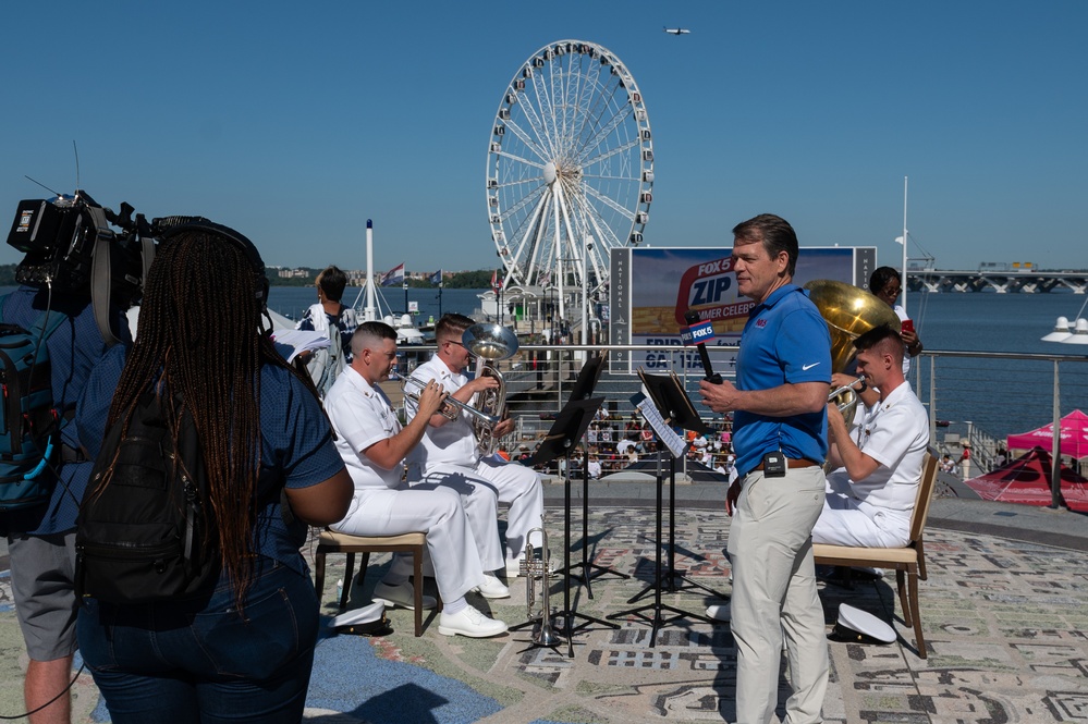 U.S. Navy Band on FOX5 Washington, D.C.