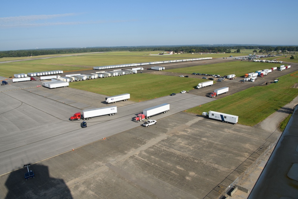 FEMA Staging Area at Maxwell AFB