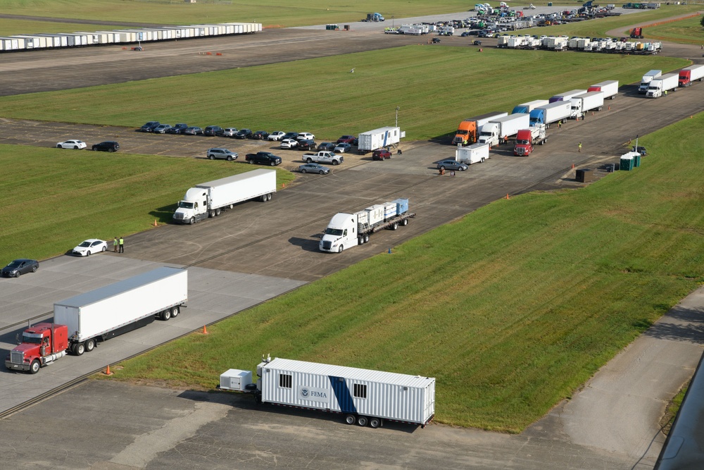 FEMA Staging Area at Maxwell AFB