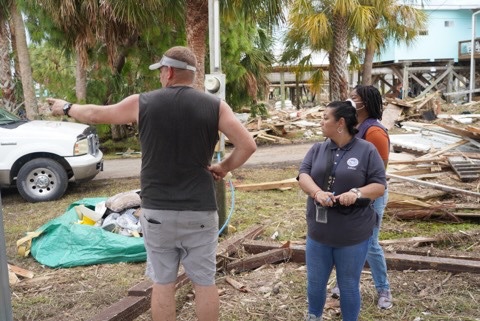 FEMA Disaster Survivor Assistance Teams Aid Hurricane Idalia Survivors