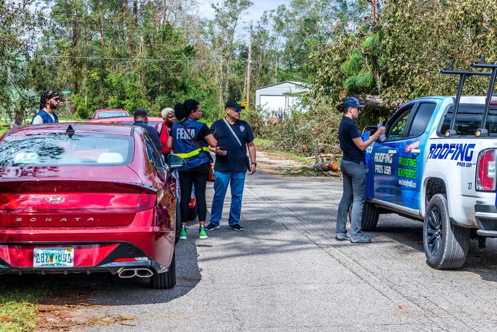 FEMA Disaster Survivor Assistance Teams Aid Hurricane Idalia Survivors