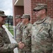 The Adjutant General John Haas awards soldiers for response to Hurricane Idalia