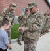 The Adjutant General John Haas awards soldiers for response to Hurricane Idalia