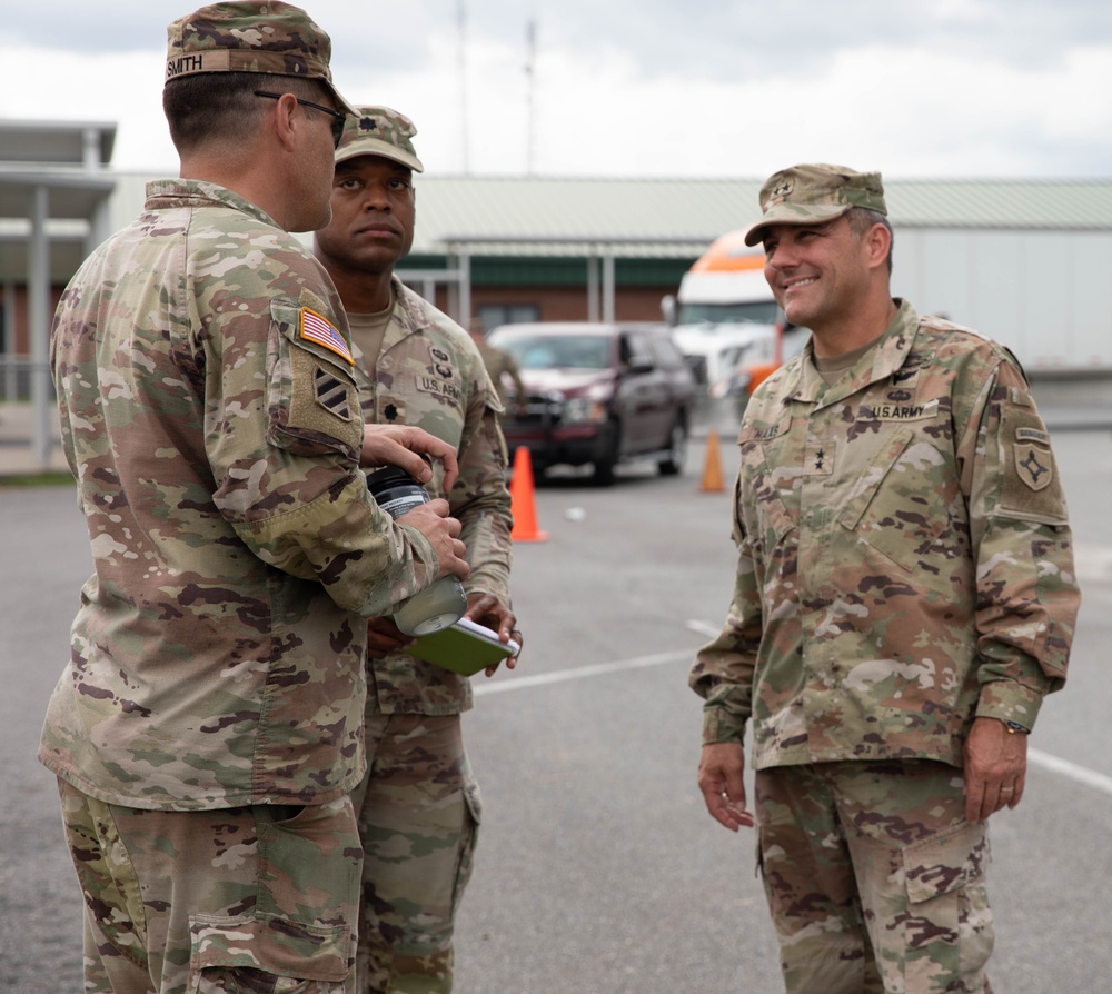 The Adjutant General joins soldiers in assisting civilians recovering from Hurricane Idalia