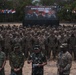 MRF-D Marines participate in the opening ceremony of Super Garuda Shield 2023