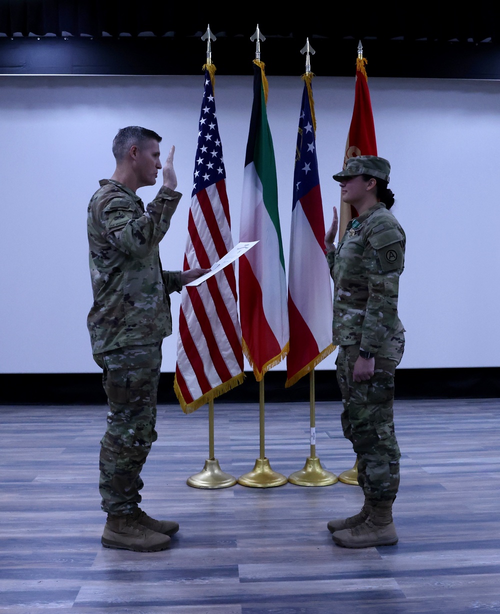 1st Lt. Katherine D. Colaguori Promotion Ceremony