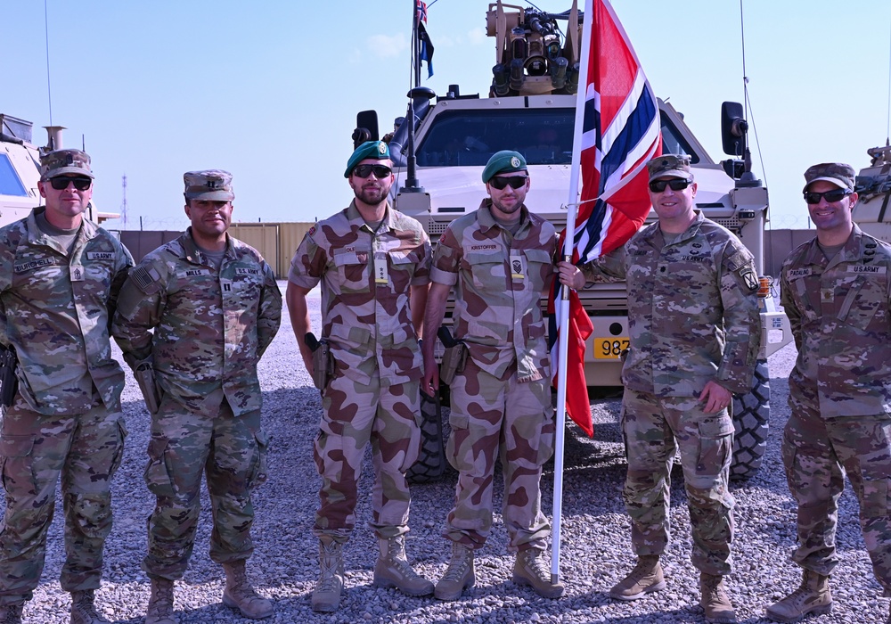 Norwegian Engineer Battalion Task Force Viking Leaves Iraq