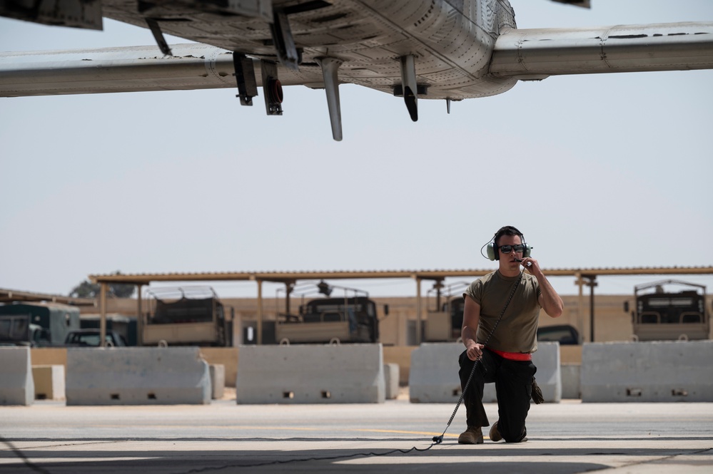 U.S. Air Force F-16s, A-10s participate in Bright Star 23