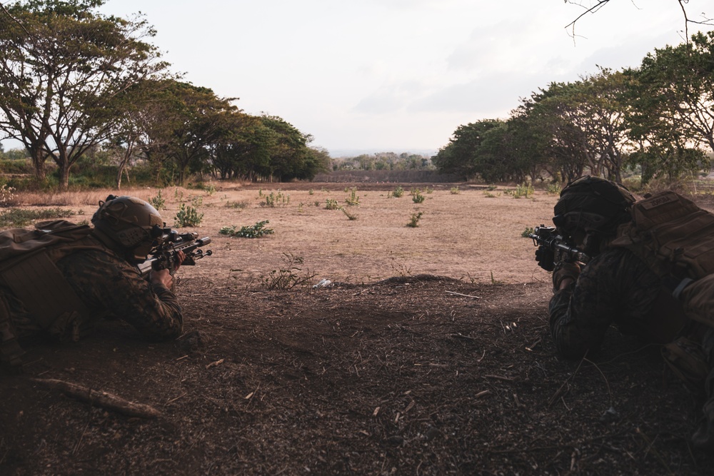 MRF-D Marines conduct live-fire range during Exercise Super Garuda Shield 2023