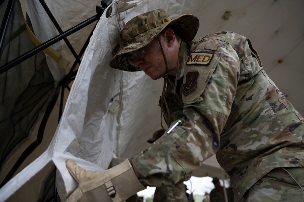 156th MDG Collective Training Exercise at Camp Santiago