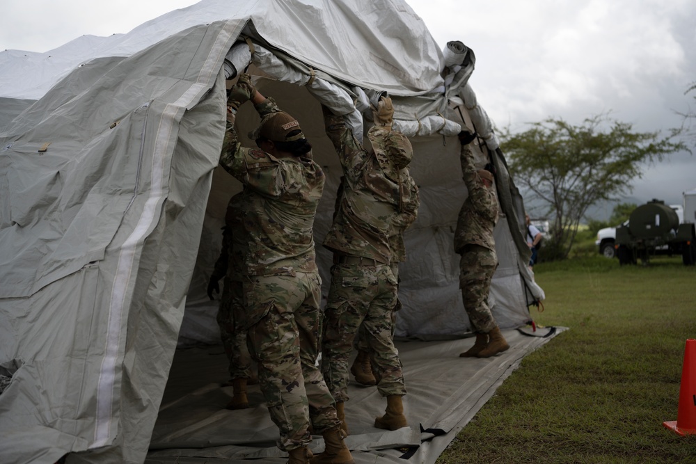 156th MDG Collective Training Exercise at Camp Santiago