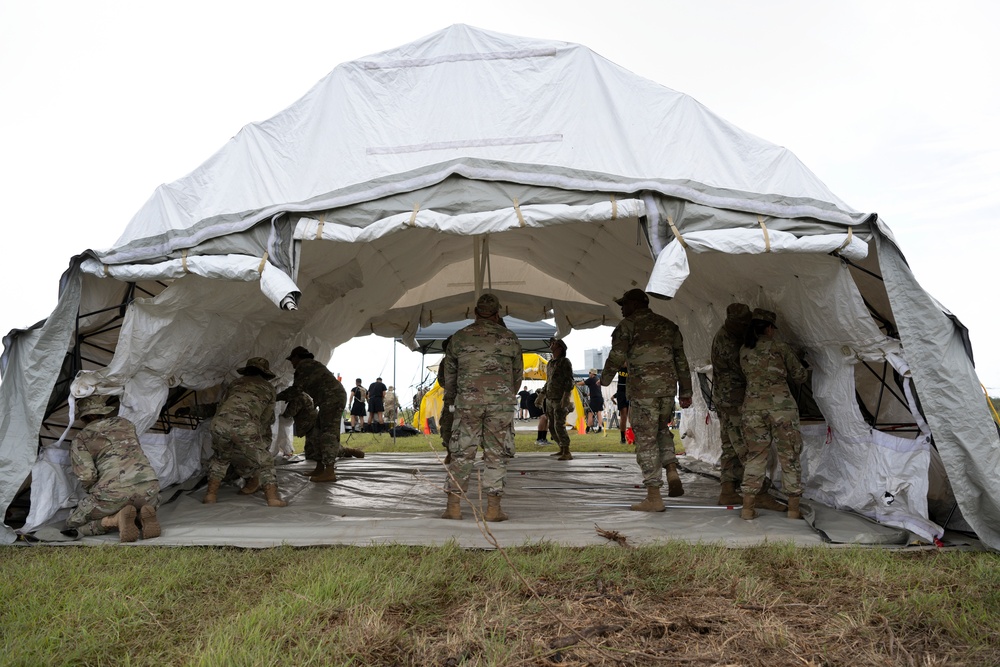 156th MDG Collective Training Exercise at Camp Santiago